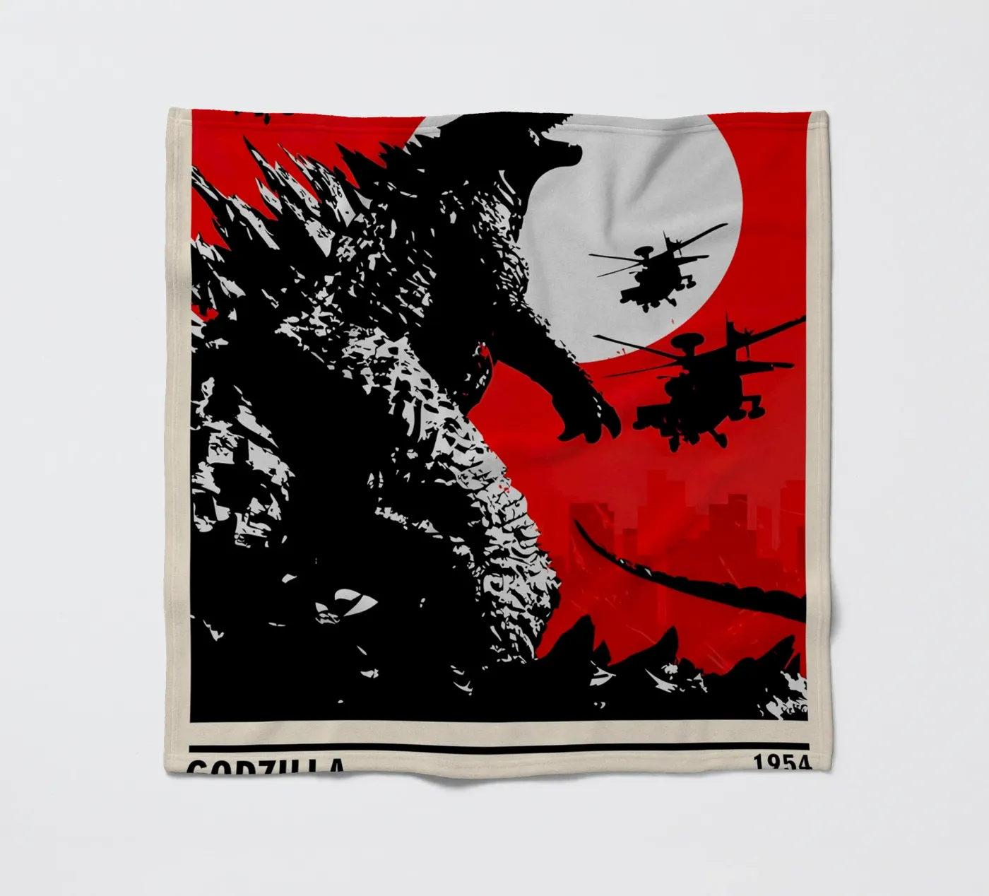 Godzilla Fleecedecke von TheArtstudio