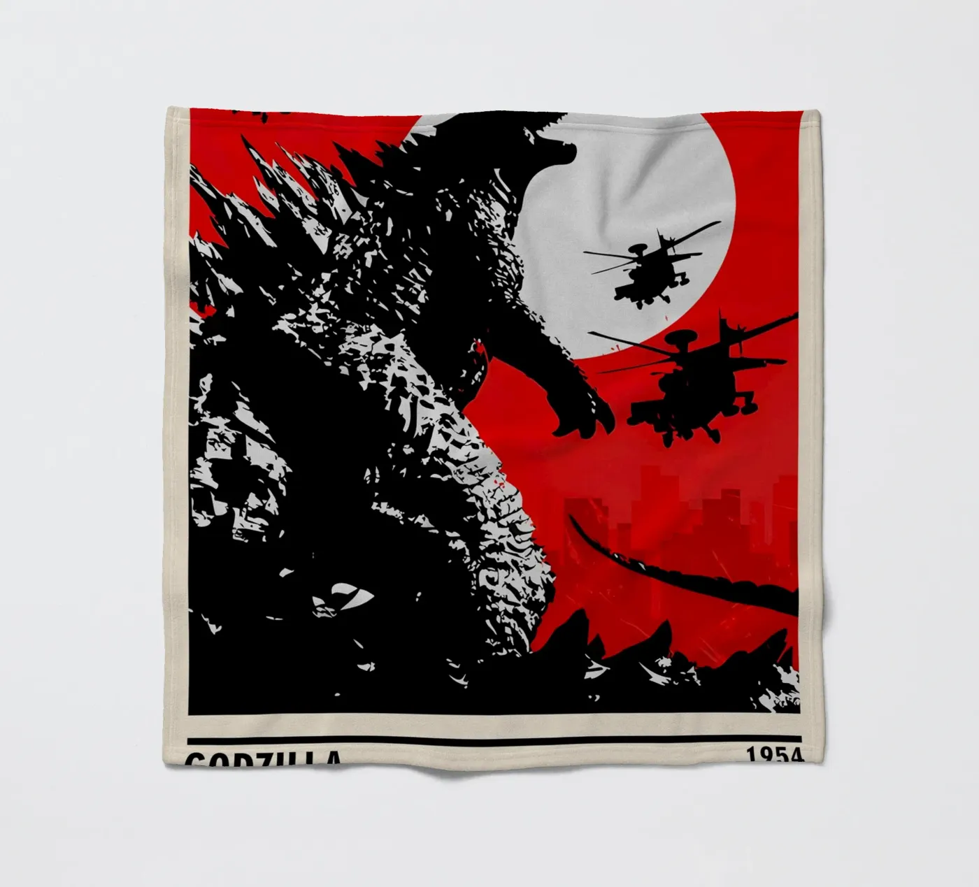 Godzilla Fleecedecke von TheArtstudio