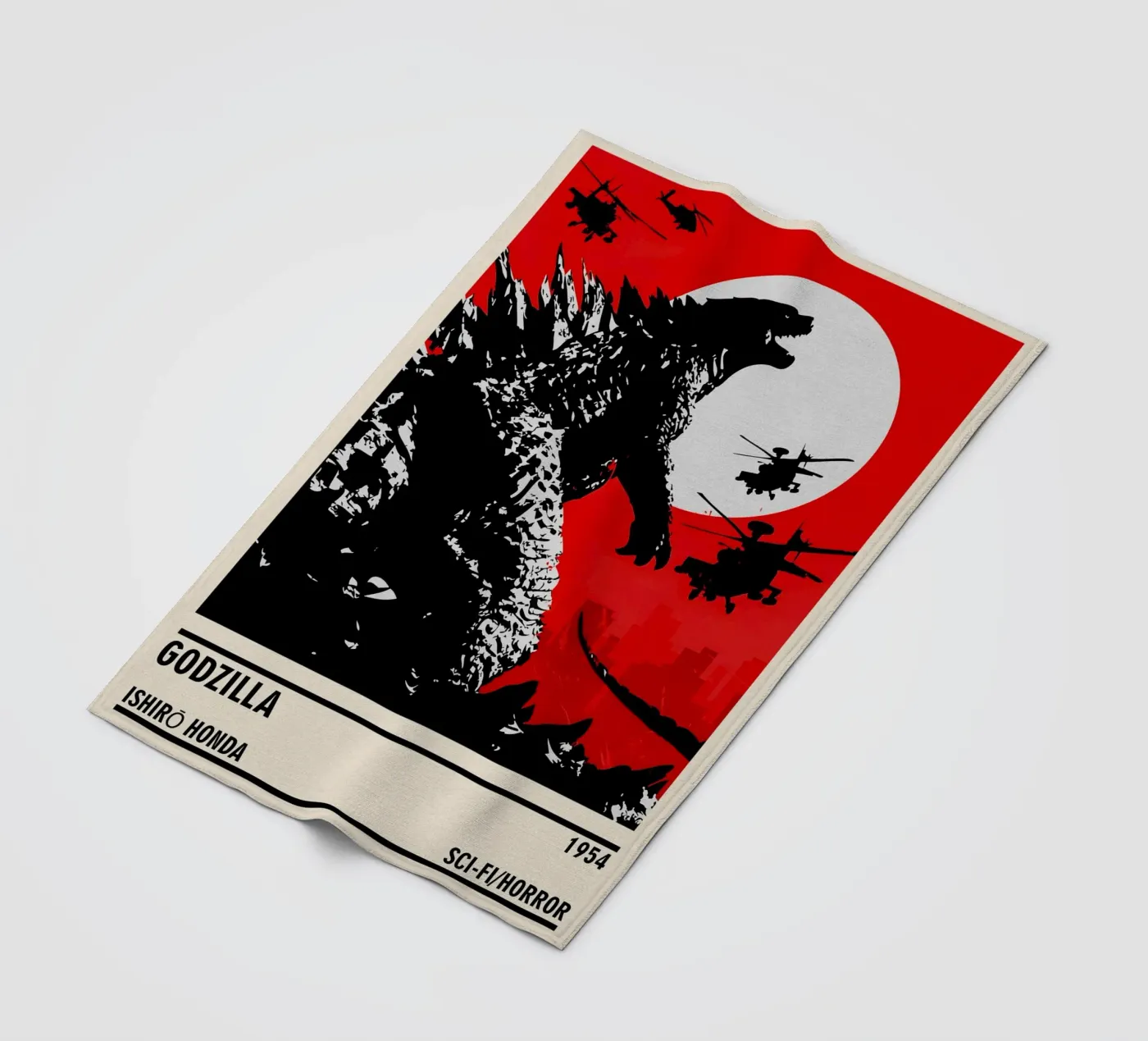 Godzilla Fleecedecke von TheArtstudio