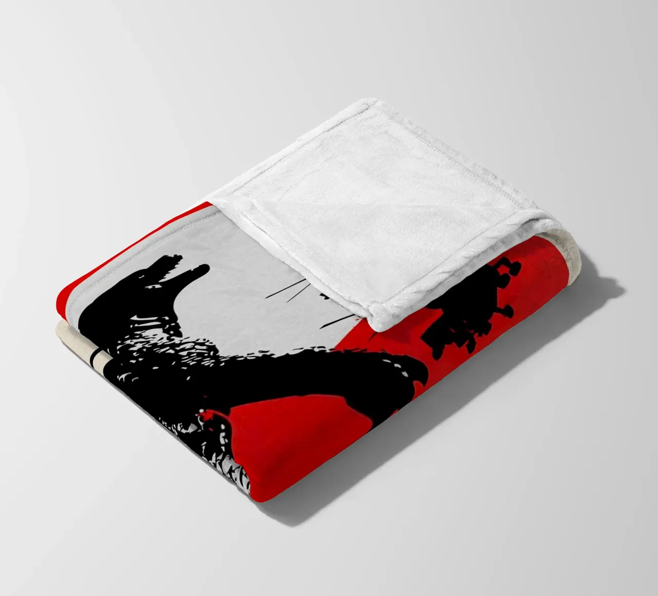 Godzilla fleece blanket by TheArtstudio