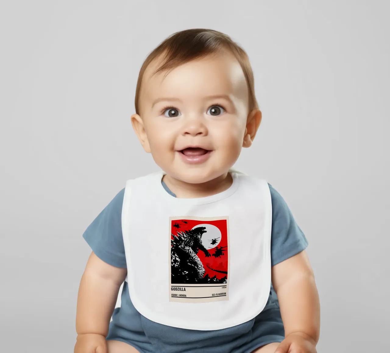 Godzilla bavaglino da TheArtstudio