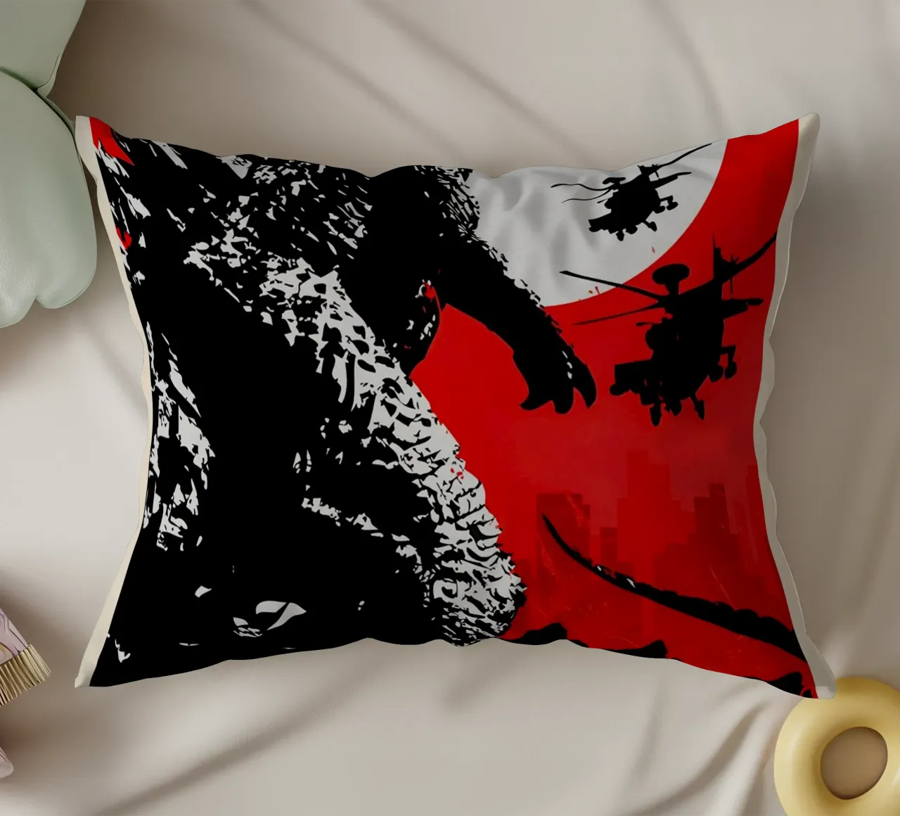 Godzilla cuscino da TheArtstudio