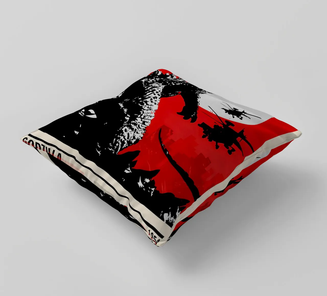 Godzilla cuscino da TheArtstudio