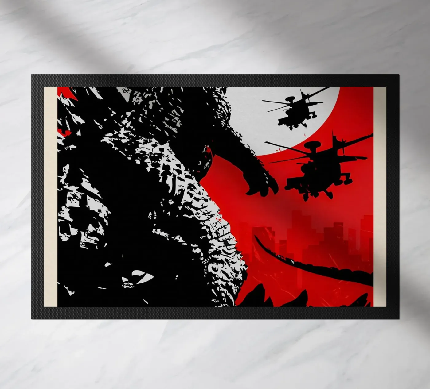 Godzilla deurmat van TheArtstudio