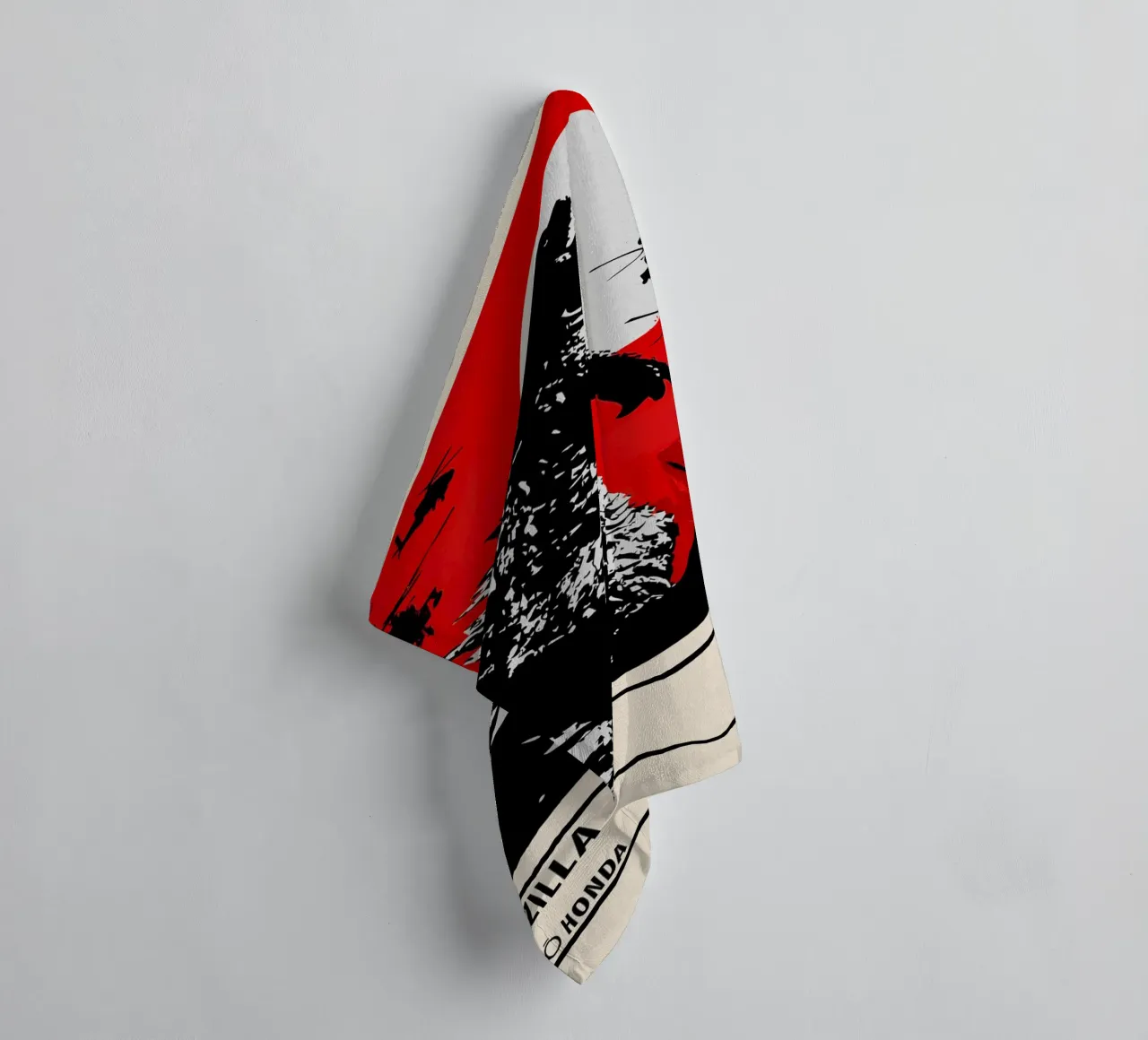 Godzilla asciugamano da bagno da TheArtstudio