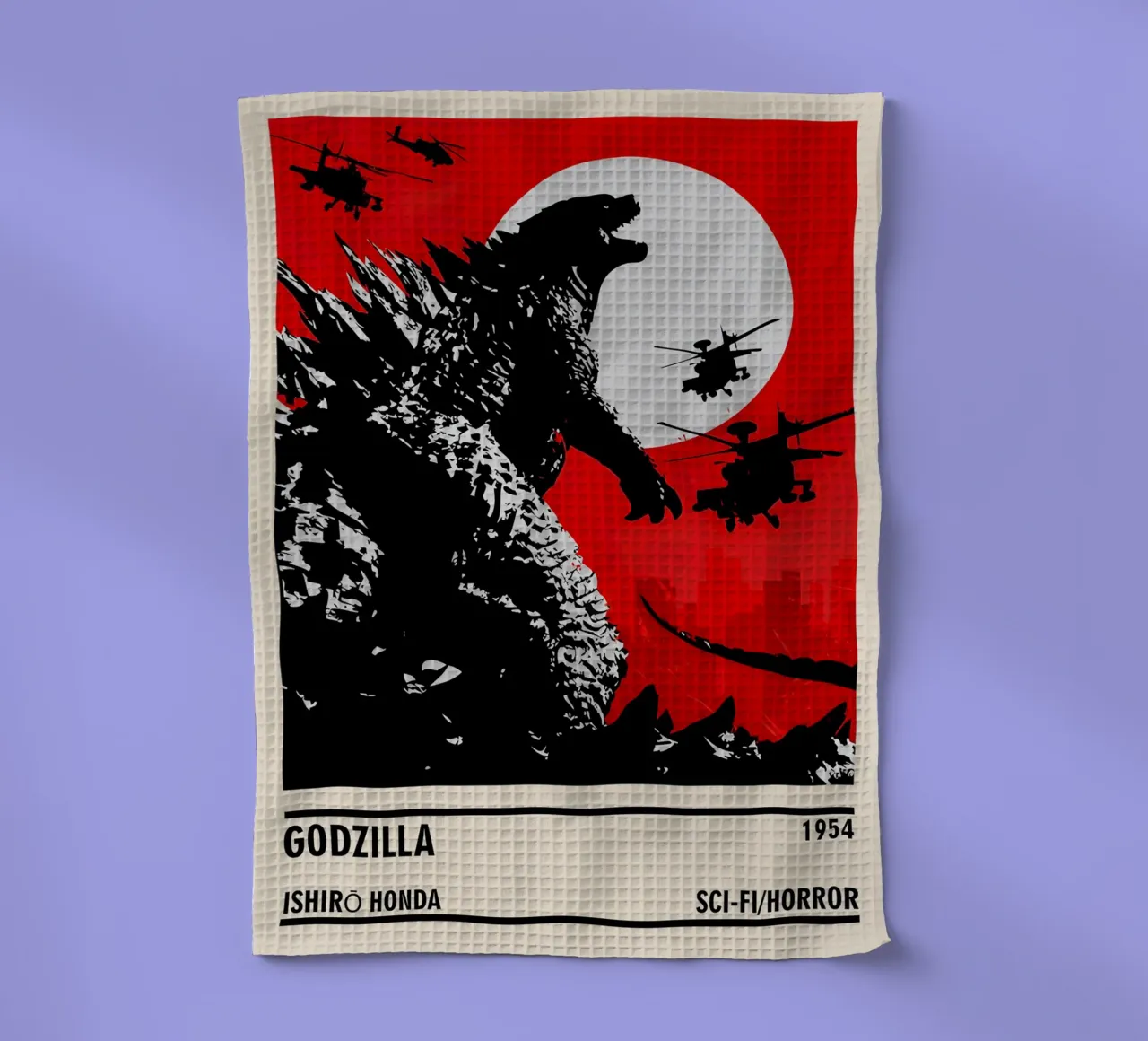 Godzilla canovaccio da cucina da TheArtstudio