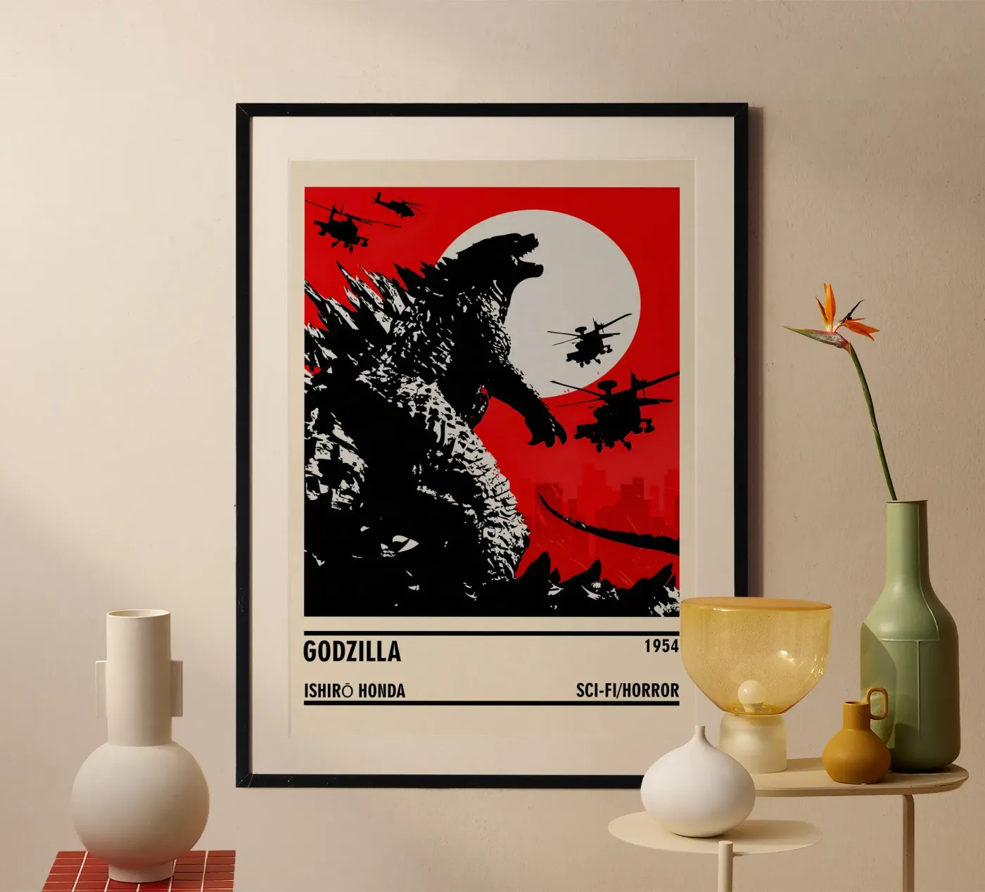 Godzilla Poster von TheArtstudio