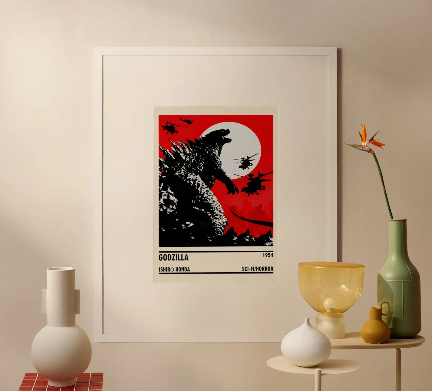 Godzilla Poster von TheArtstudio