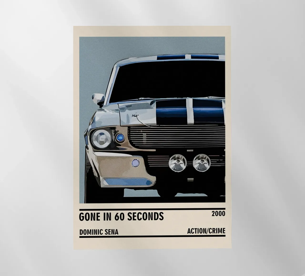 Gone in 60 Seconds pellicola backlit da TheArtstudio