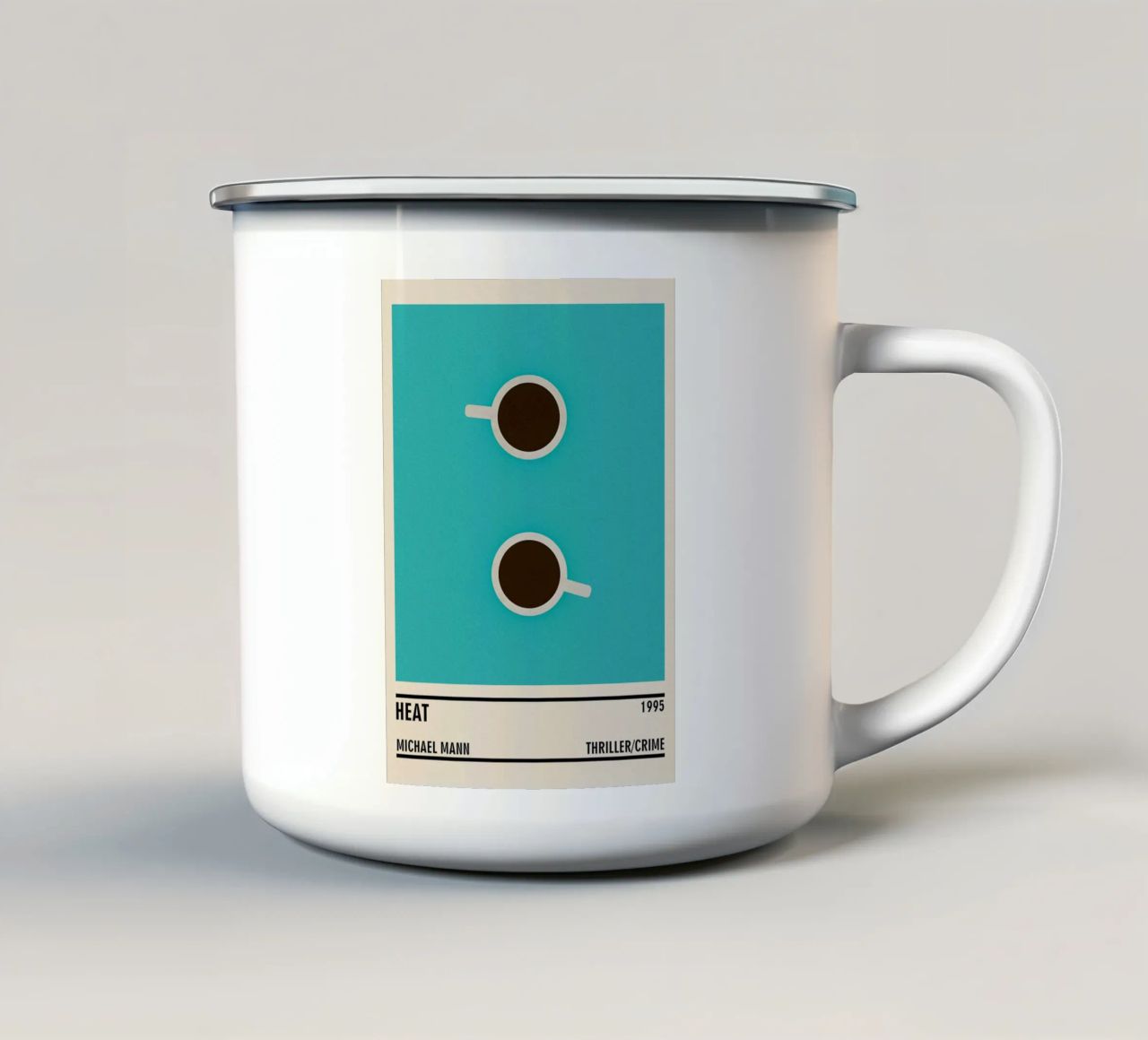 Heat tazza in smalto da TheArtstudio