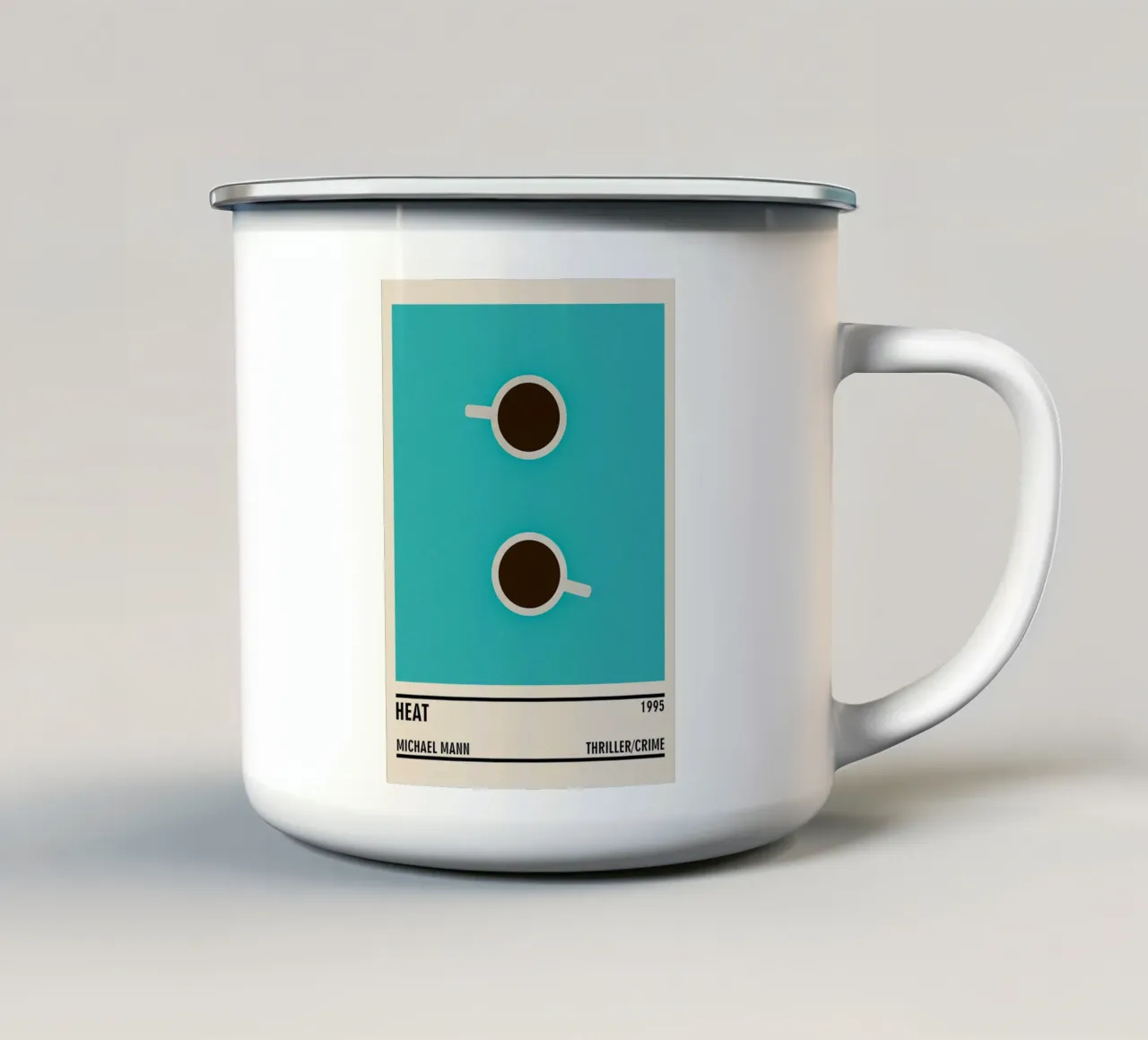 Heat taza de esmalte de TheArtstudio