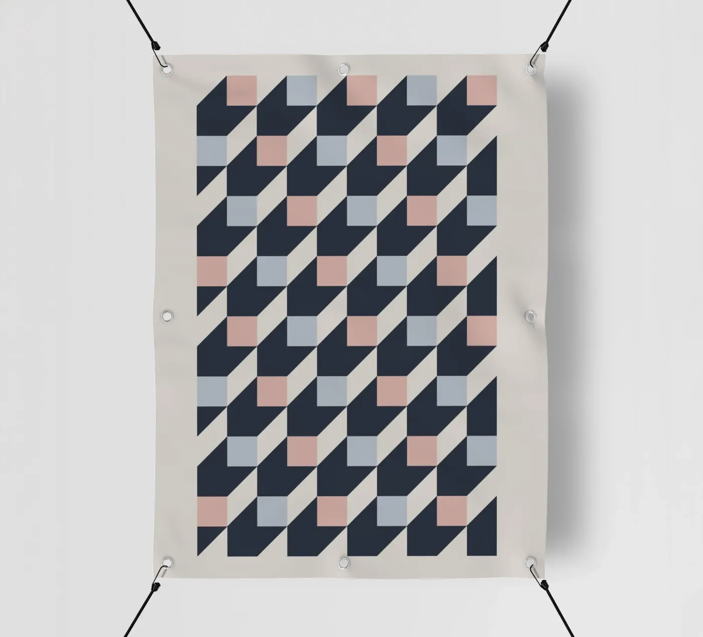 geometric pattern bâche pvc de ramosashop