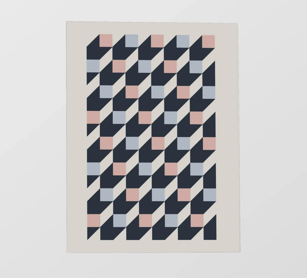 geometric pattern telo in pvc da ramosashop