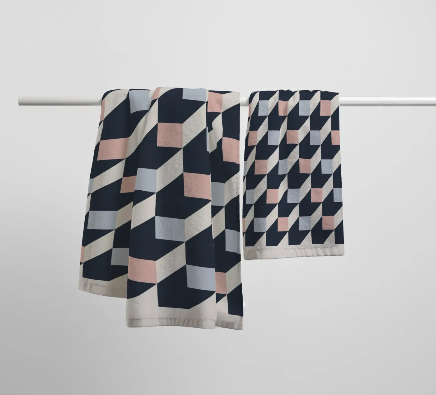 geometric pattern Handtuch von ramosashop