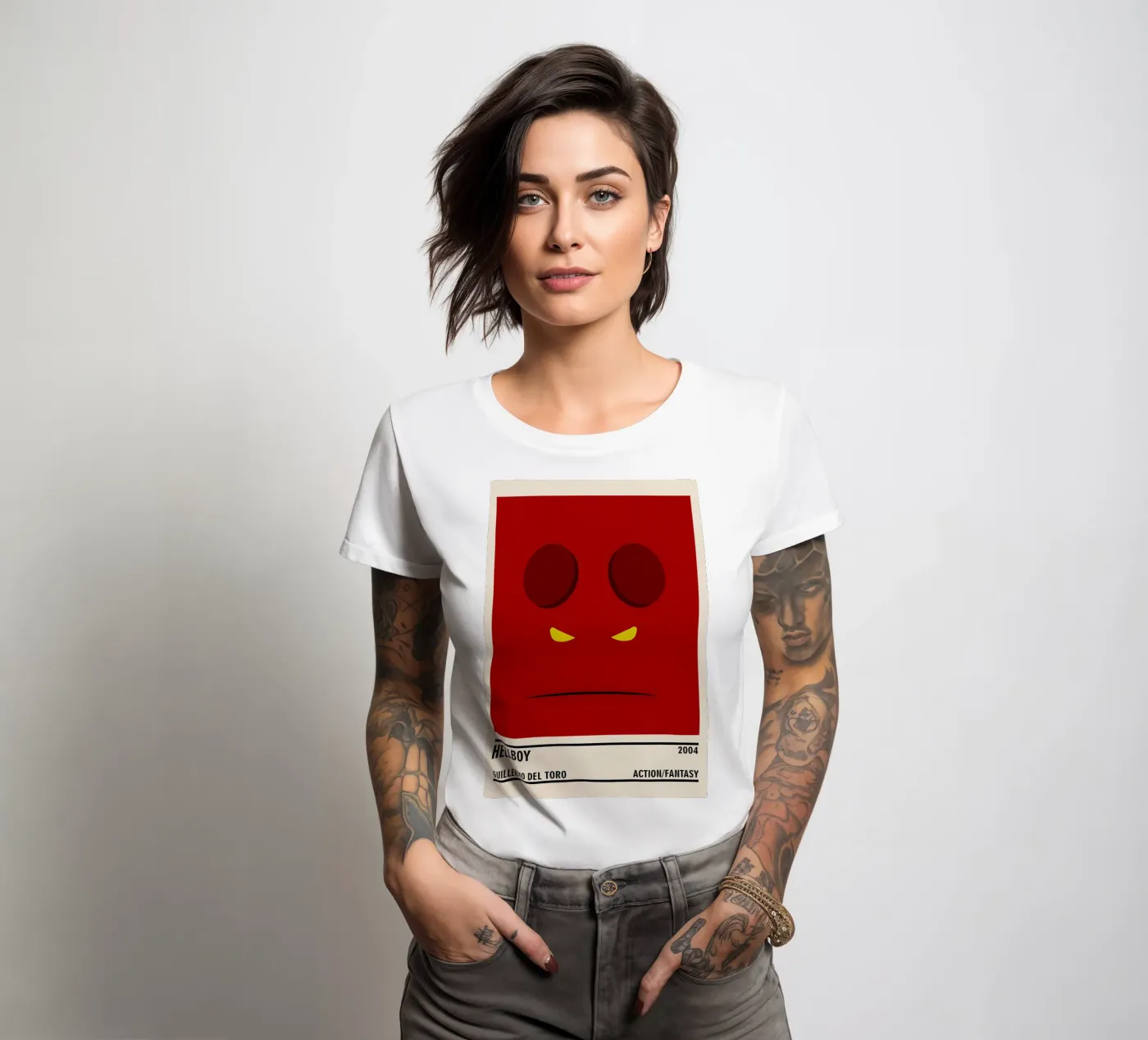 Hellboy t-shirt da donna da TheArtstudio