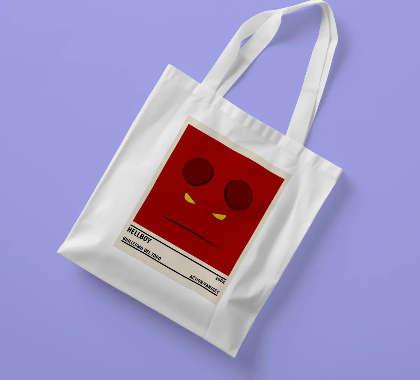 Hellboy borsa in juta da TheArtstudio