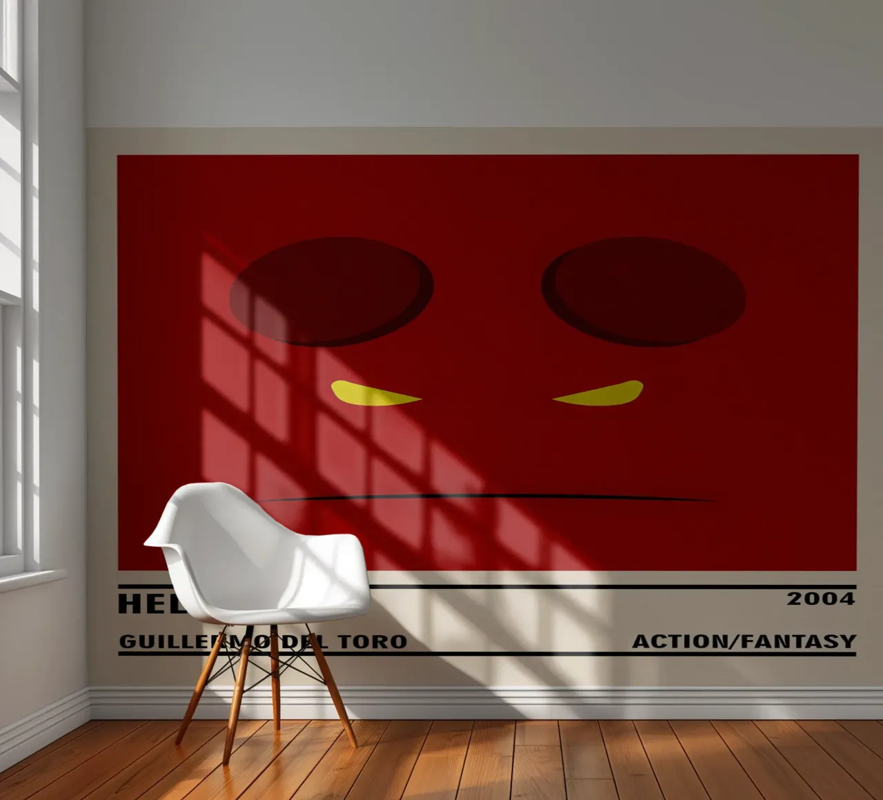 Hellboy fotobehang van TheArtstudio