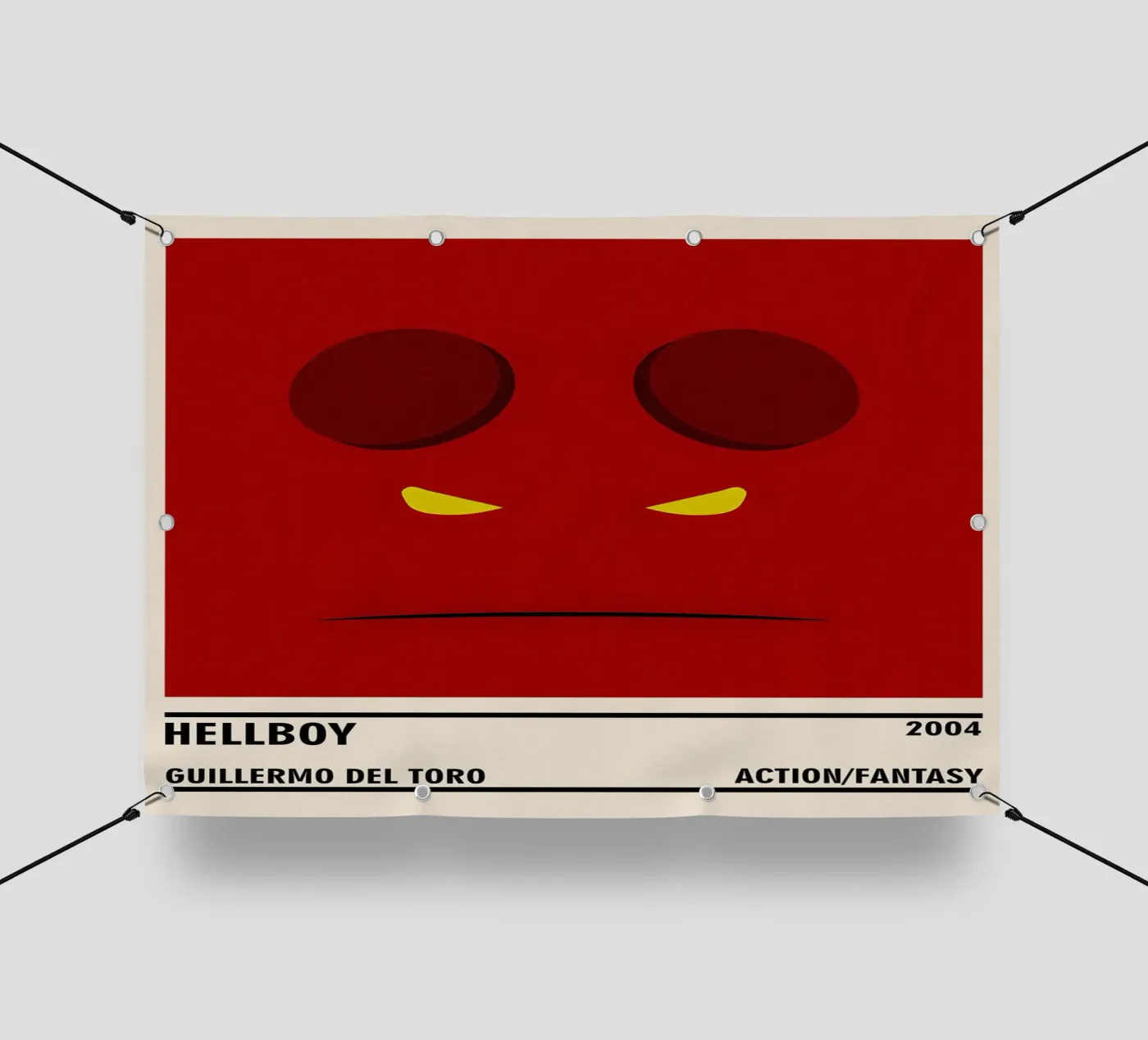 Hellboy bâche pvc de TheArtstudio