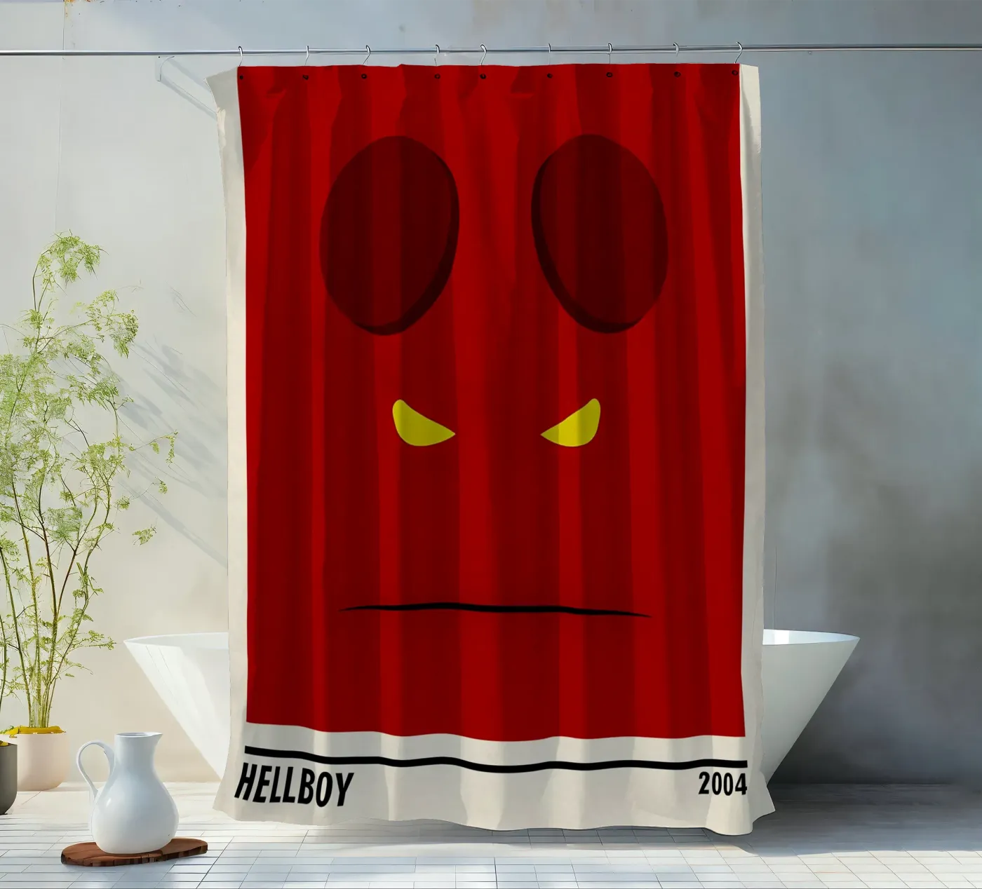 Hellboy rideau de douche de TheArtstudio