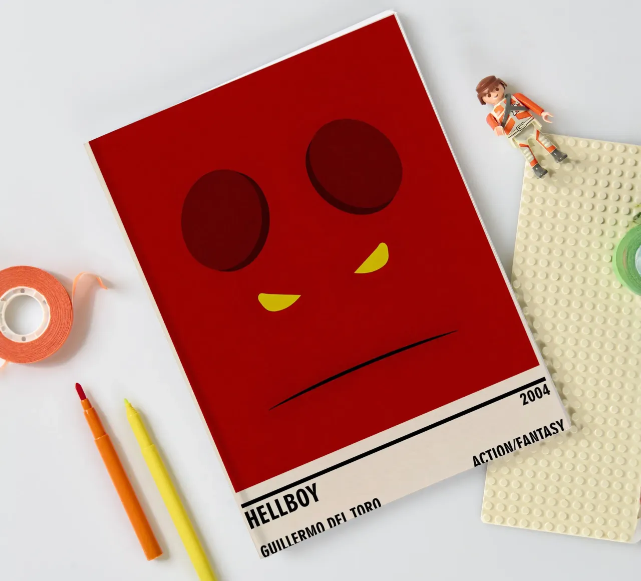 Hellboy notebook by TheArtstudio