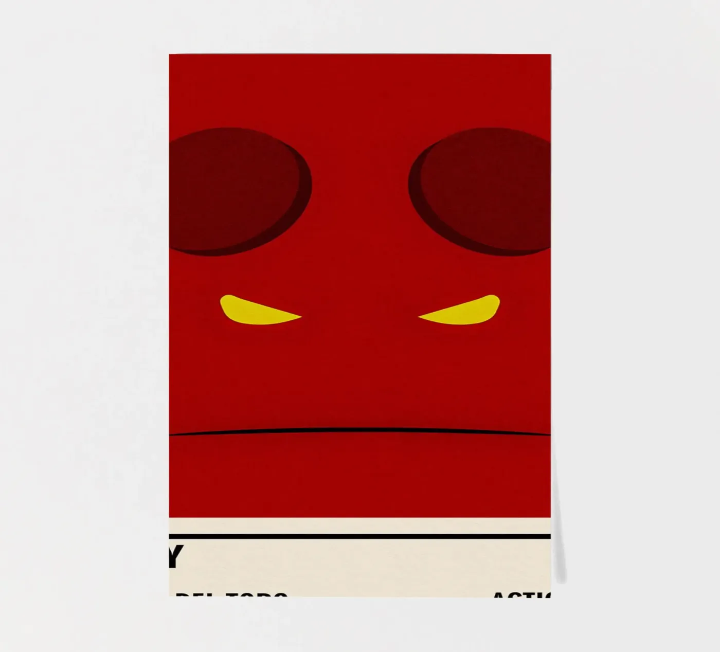 Hellboy foglio adesivo da TheArtstudio