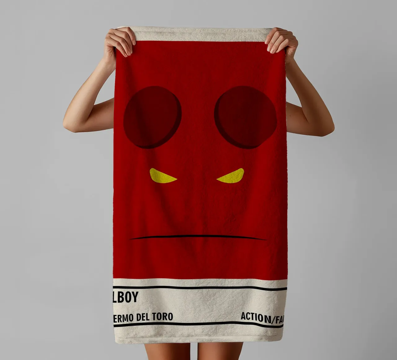 Hellboy badhanddoek van TheArtstudio