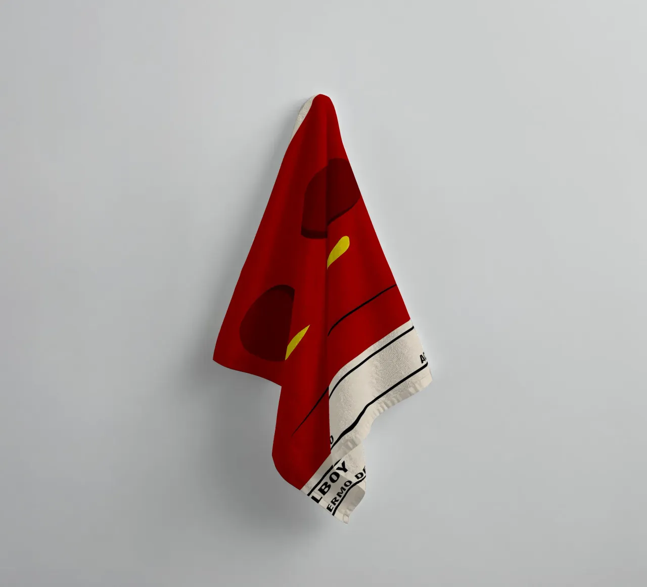 Hellboy badhanddoek van TheArtstudio