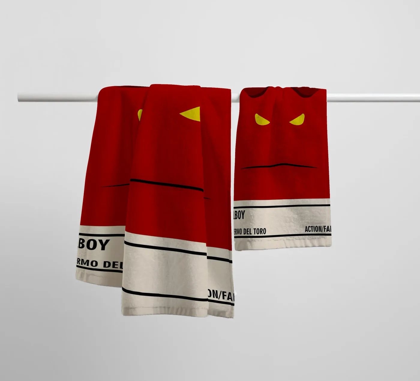 Hellboy Handtuch von TheArtstudio