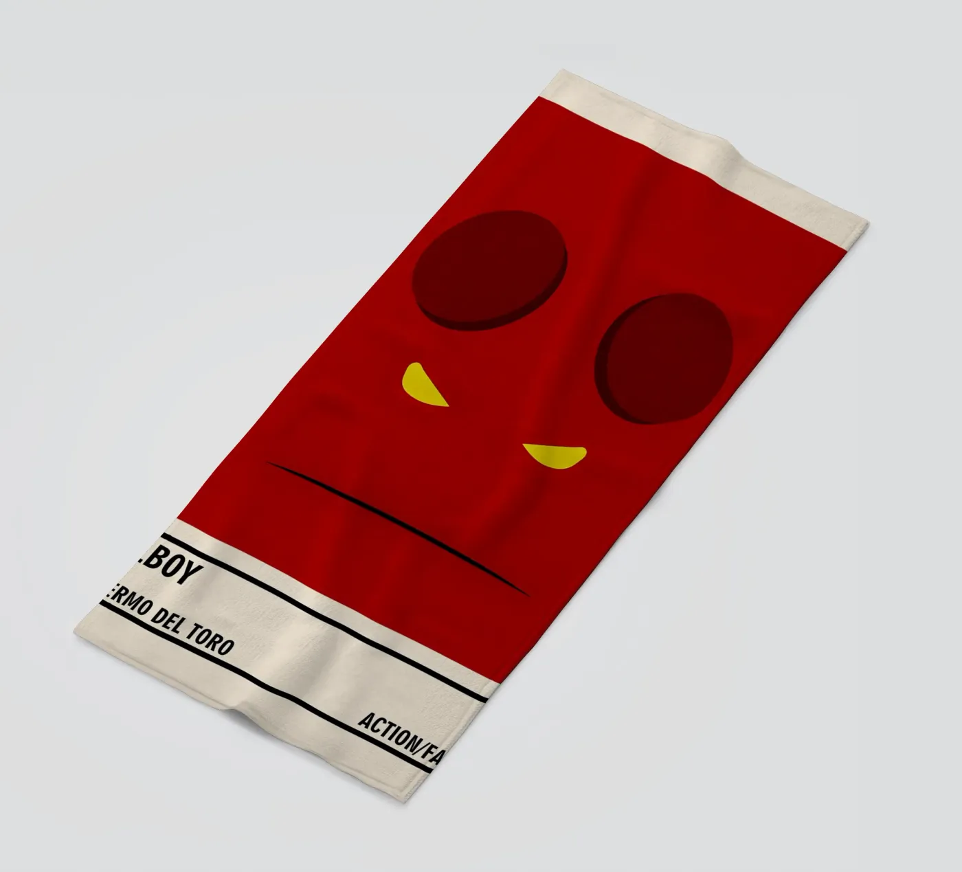 Hellboy beach towel by TheArtstudio