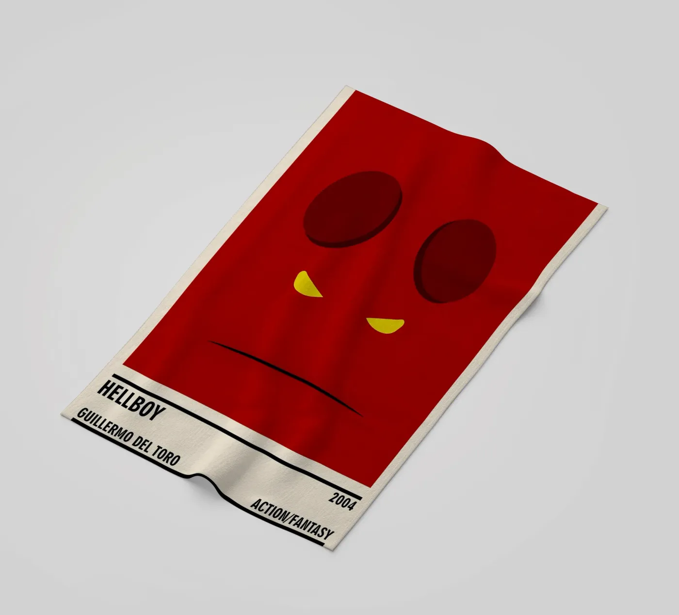 Hellboy beach towel by TheArtstudio