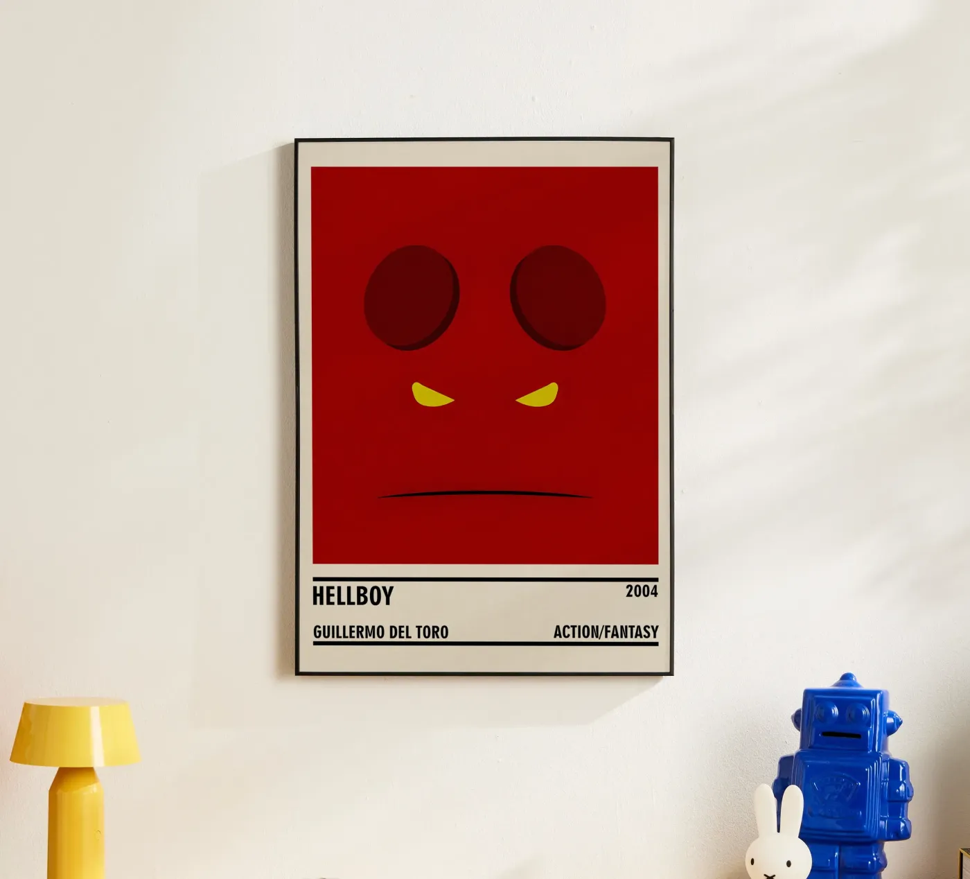 Hellboy alluminio dibond da TheArtstudio
