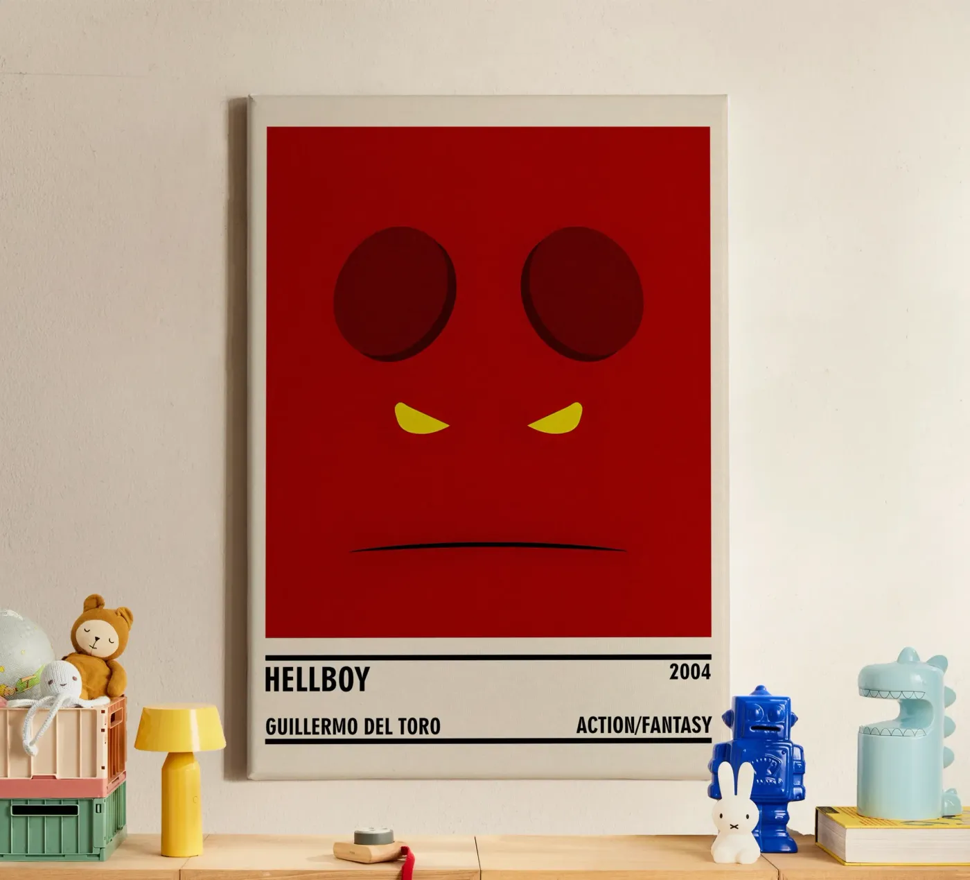 Hellboy canvas by TheArtstudio