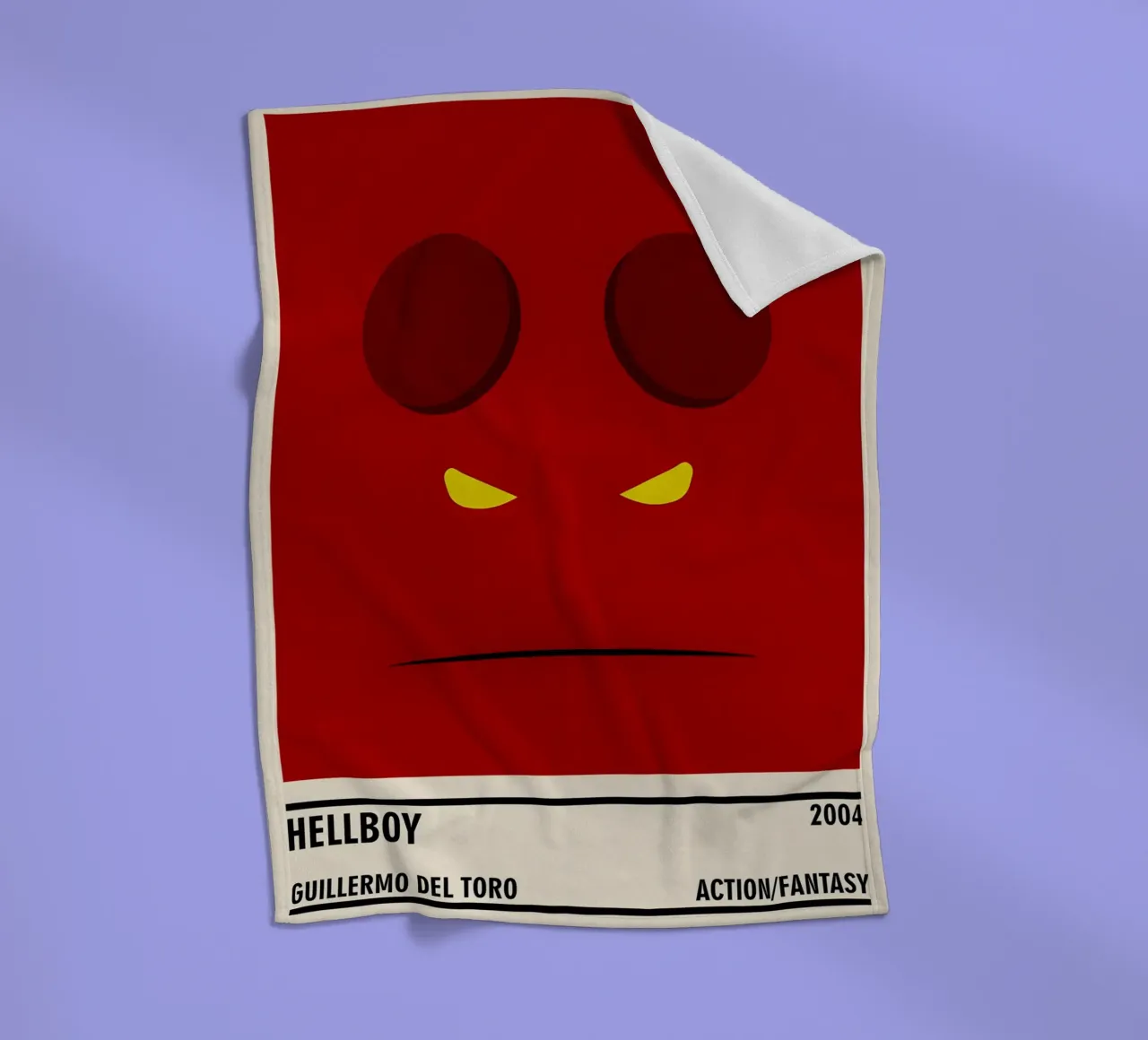 Hellboy Fleecedecke von TheArtstudio