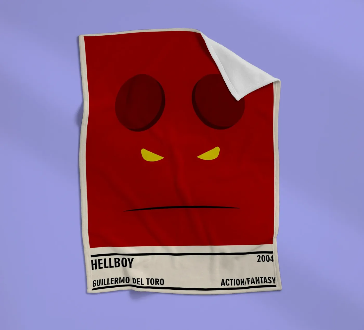 Hellboy Fleecedecke von TheArtstudio