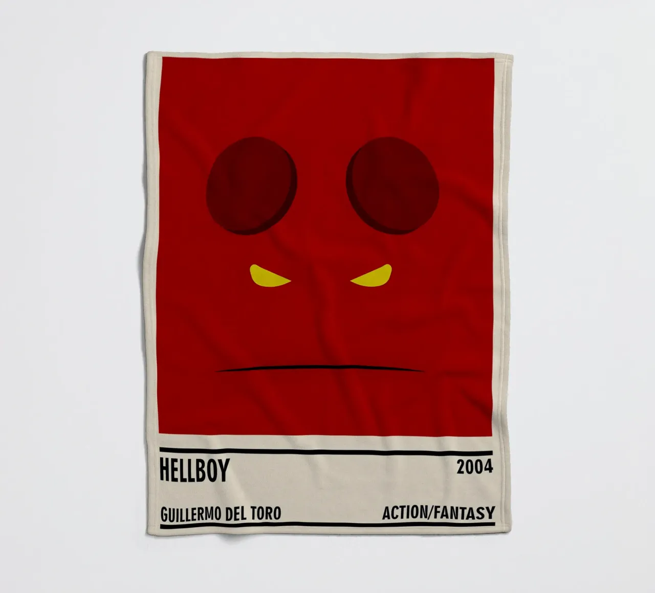 Hellboy Fleecedecke von TheArtstudio