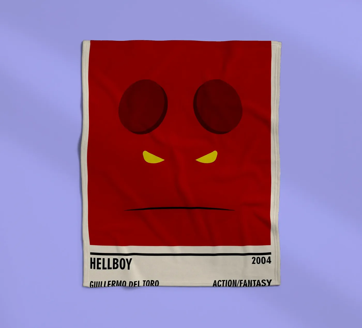 Hellboy Fleecedecke von TheArtstudio