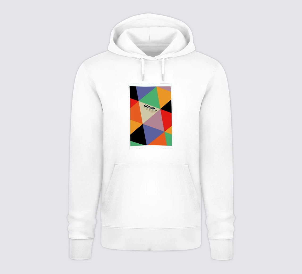 Harlequin Klee felpa con cappuccio da Visual Philosophy