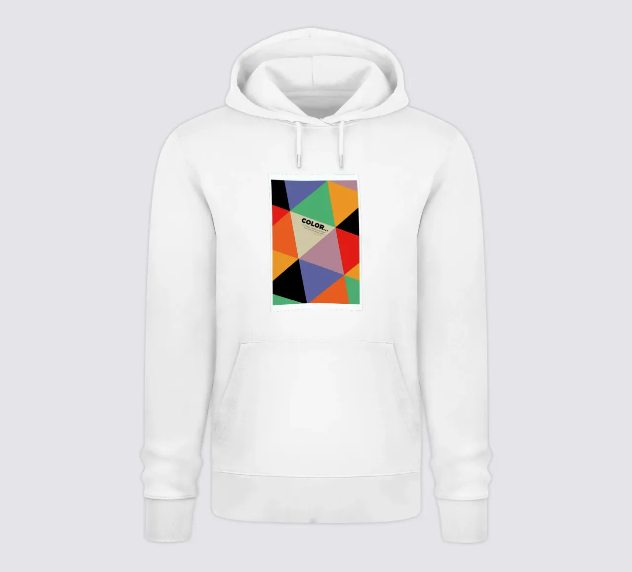 Harlequin Klee felpa con cappuccio da Visual Philosophy