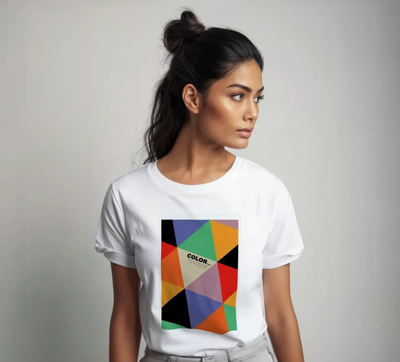 Harlequin Klee t-shirt da Visual Philosophy