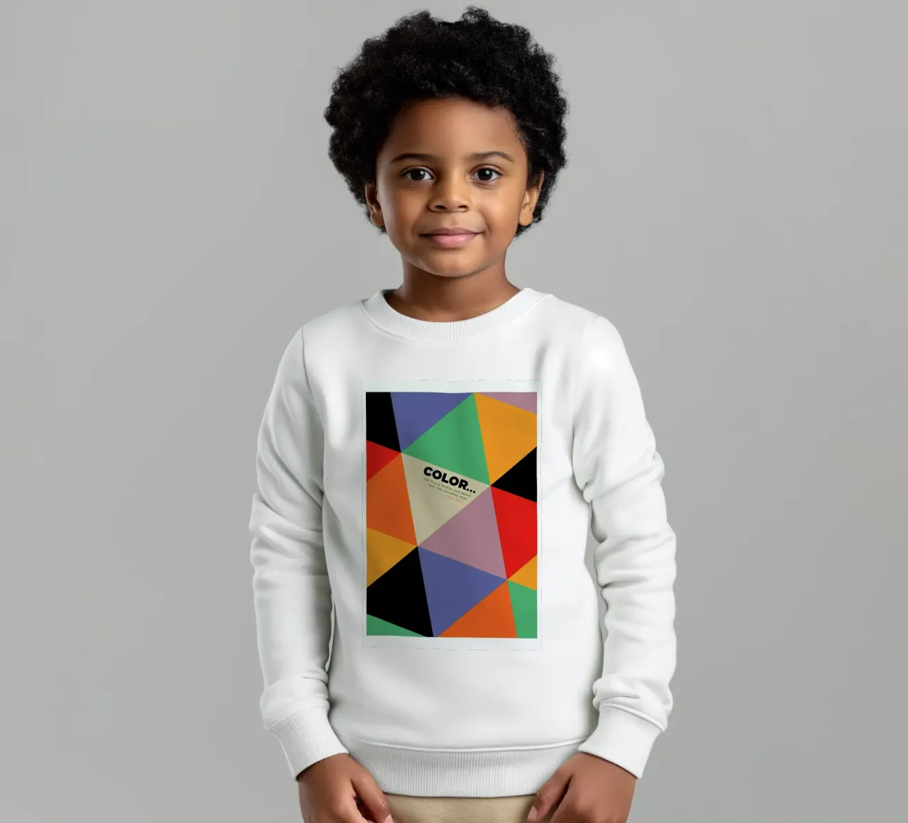 Harlequin Klee felpa bambino da Visual Philosophy