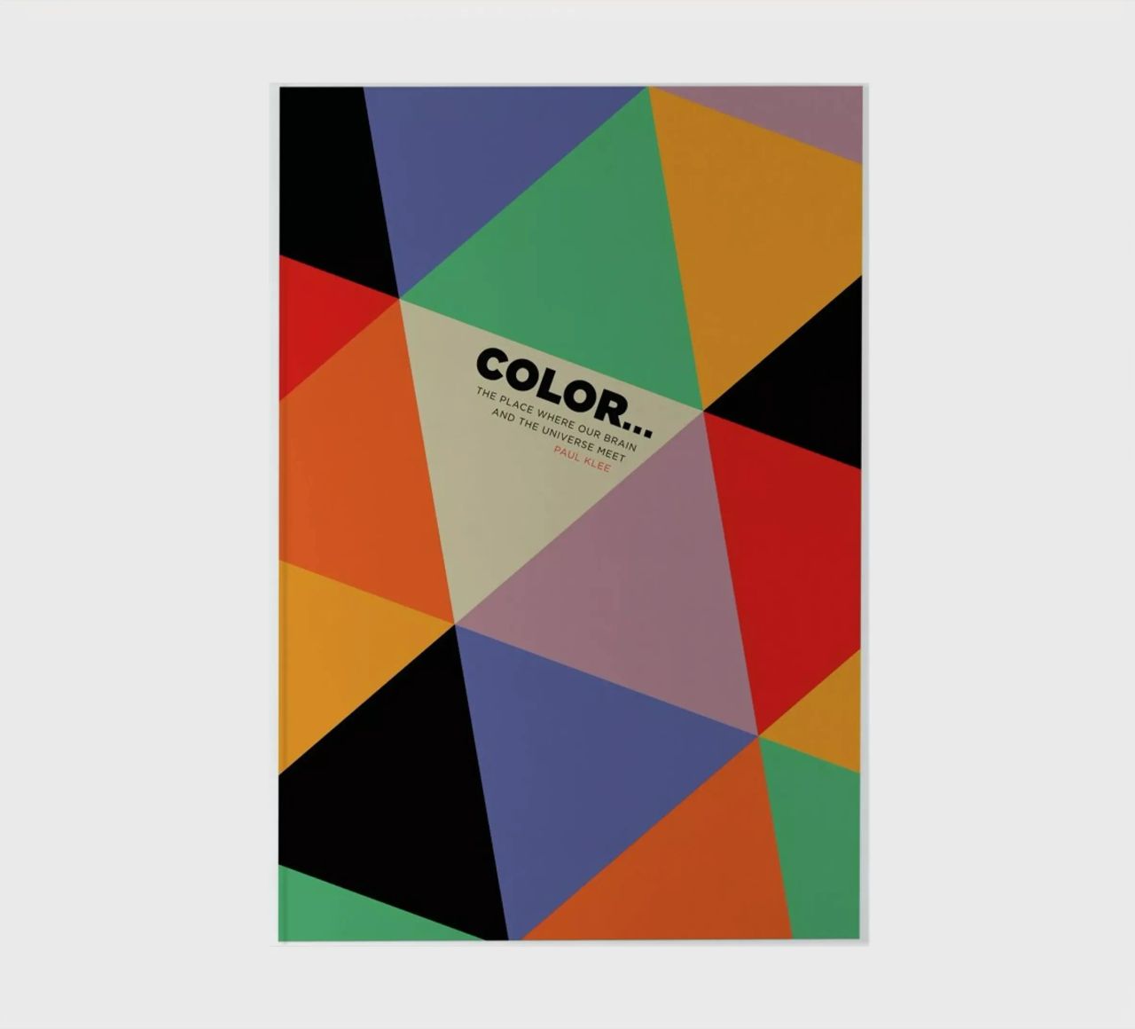 Harlequin Klee notebook by Visual Philosophy