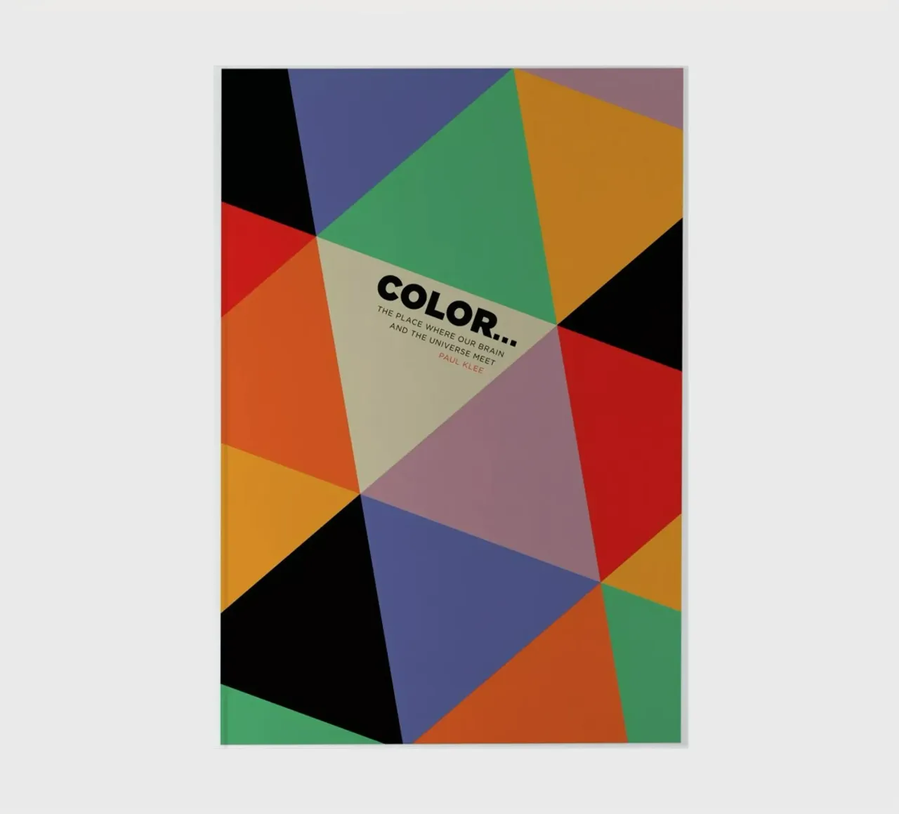 Harlequin Klee carnet de notes de Visual Philosophy