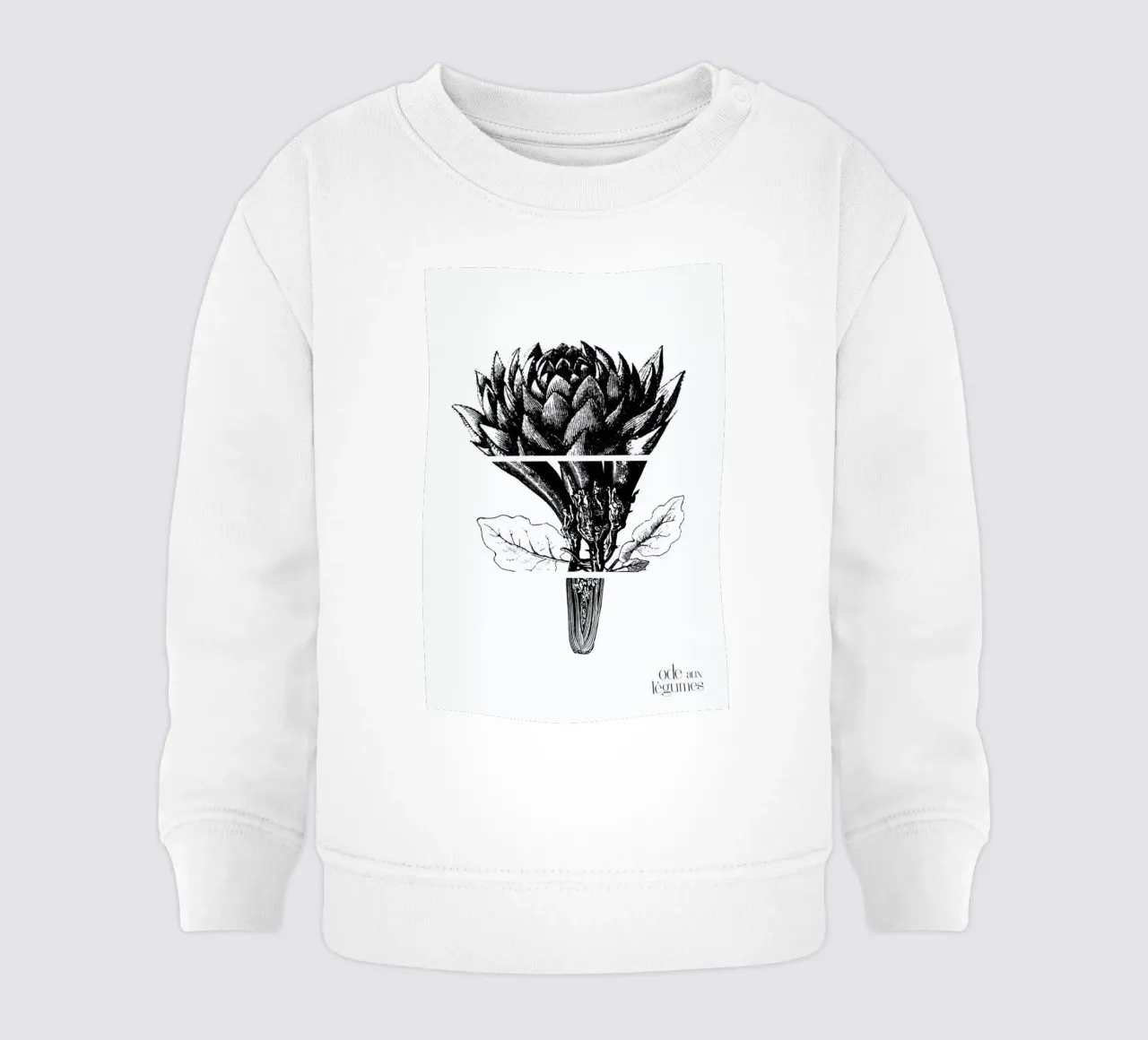 Ode aux Légumes - 1 felpa neonato da BlauMaschine