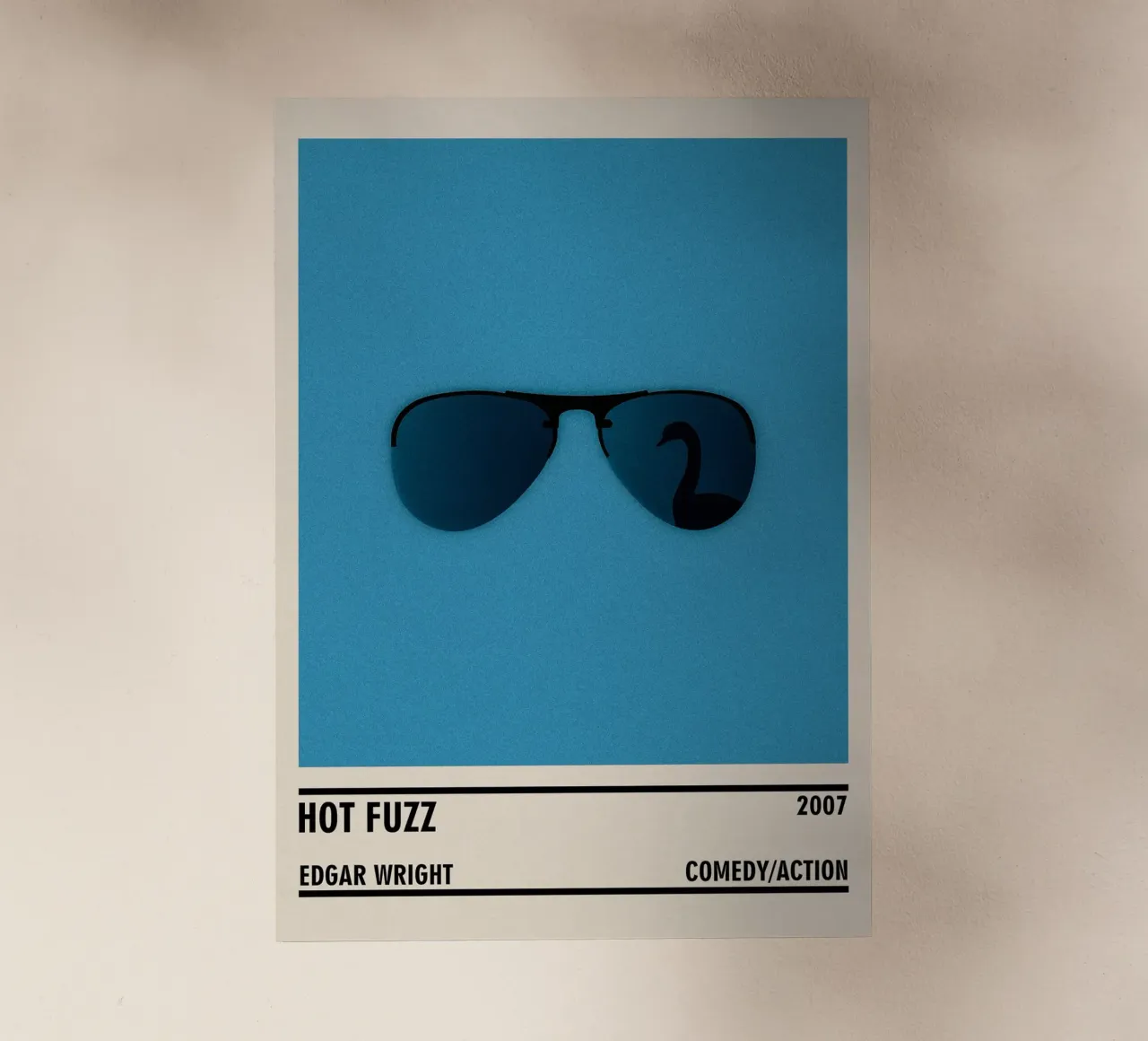 Hot Fuzz pellicola backlit da TheArtstudio