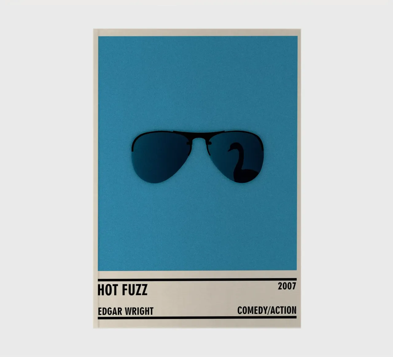 Hot Fuzz notebook by TheArtstudio