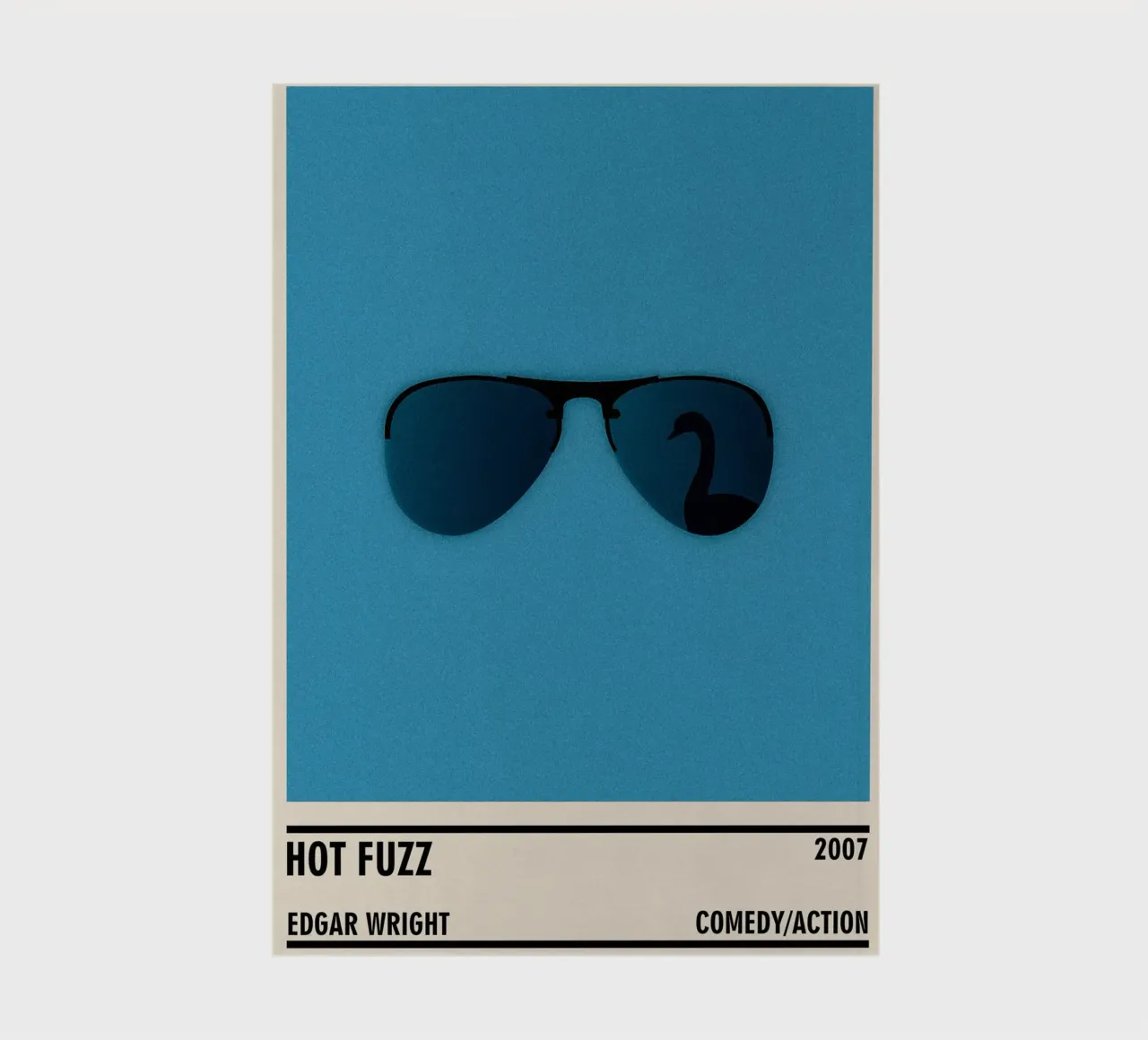 Hot Fuzz notebook by TheArtstudio