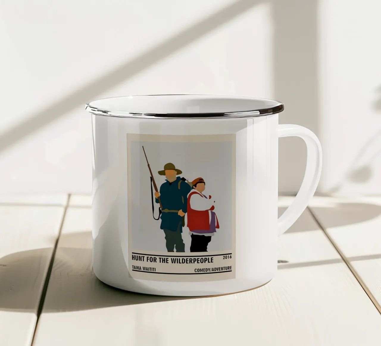 Hunt for the Wilderpeople tazza in smalto da TheArtstudio