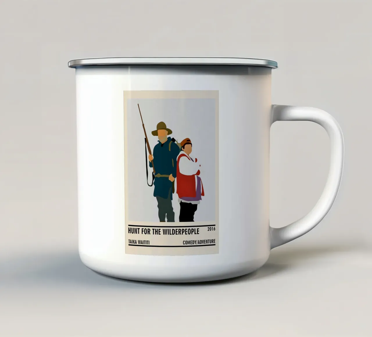 Hunt for the Wilderpeople tazza in smalto da TheArtstudio