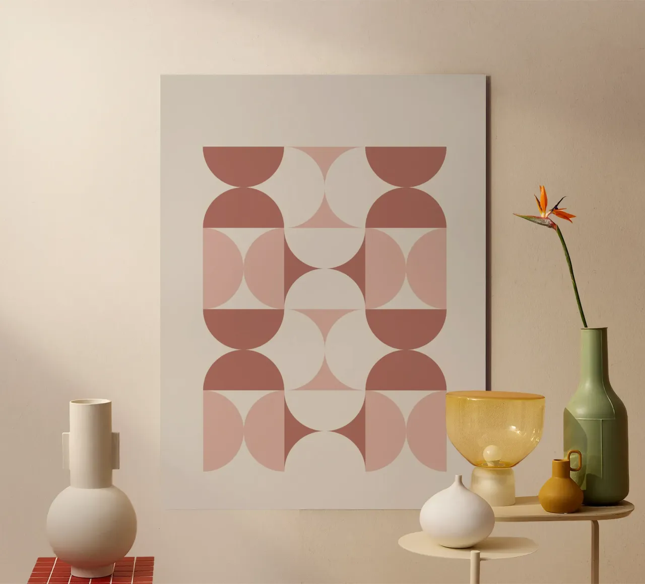 minimalist abstract art alluminio dibond da ramosashop