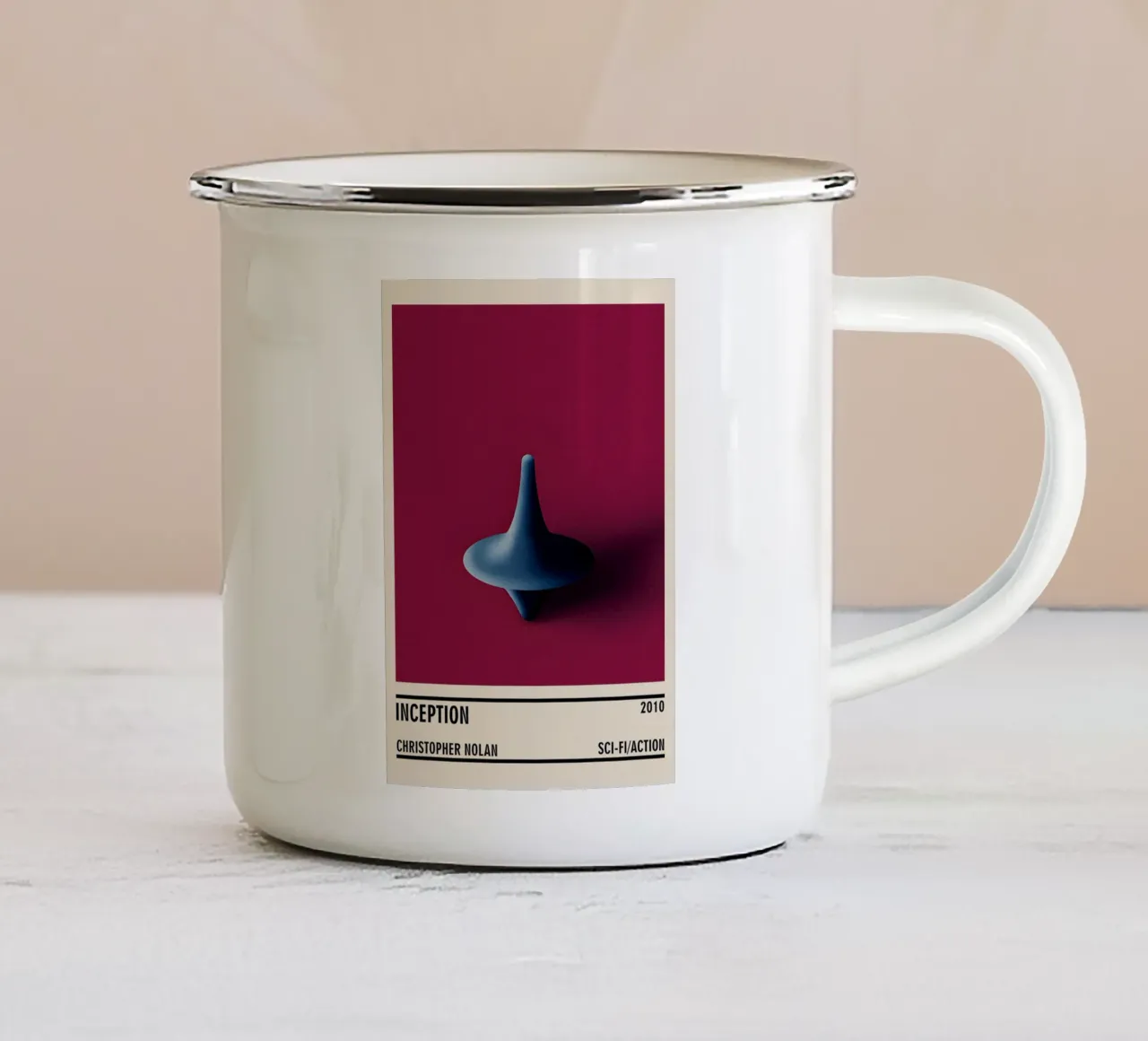 Inception tazza in smalto da TheArtstudio